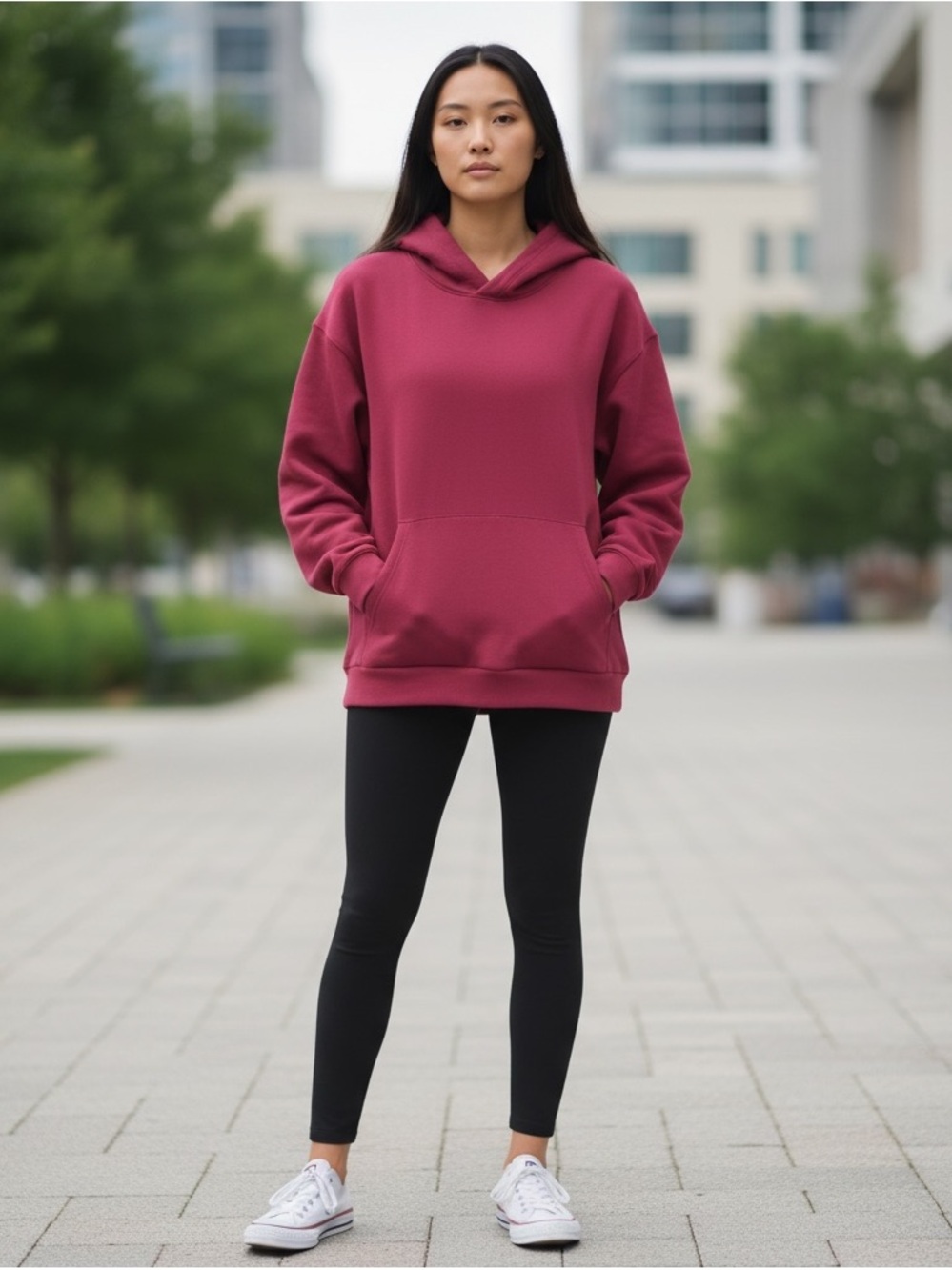 🆕 Lululemon Deep Pink Steady State Hoodie Men’s L Women’s XL 🆕